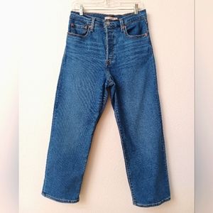 Levi's Ribcage Straight Ankle Jeans Size 30